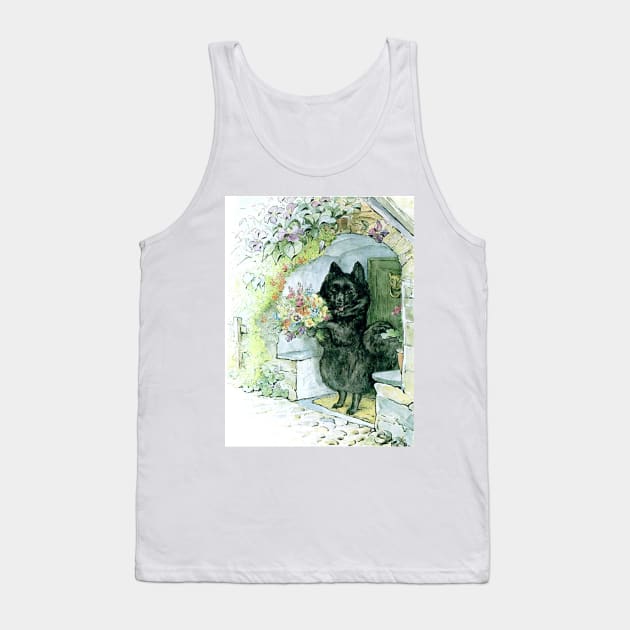 Duchess in the Porch - The Tale of the Pie and the Patty Pan - Beatrix Potter Tank Top by forgottenbeauty
